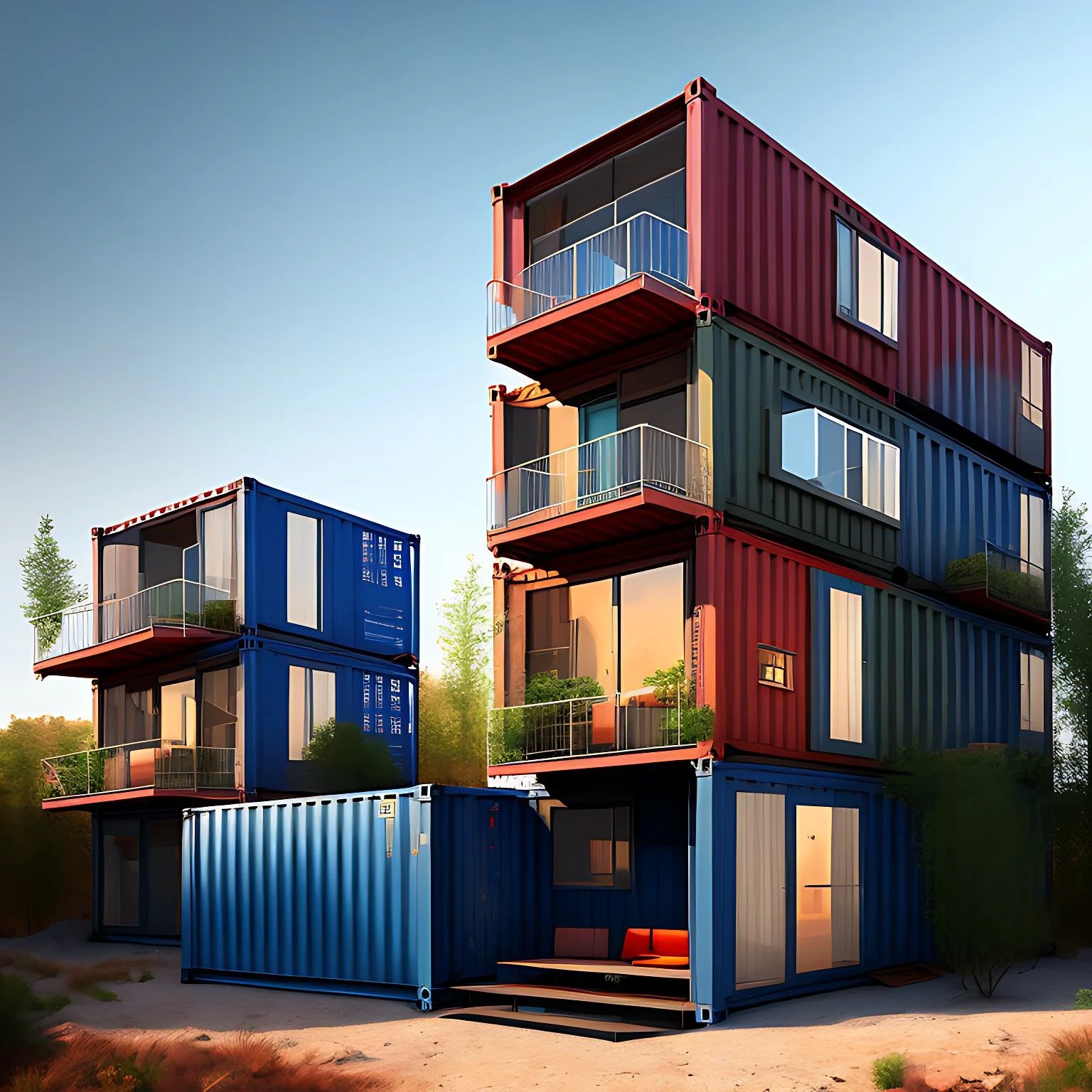 Storage container discount homes